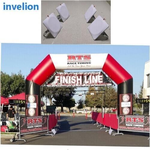 2pcs/lot marathon sports uhf rfid chip timing antenna ground 915mhz 8.5dbi high gain circular rfid uhf antenna 868mhz