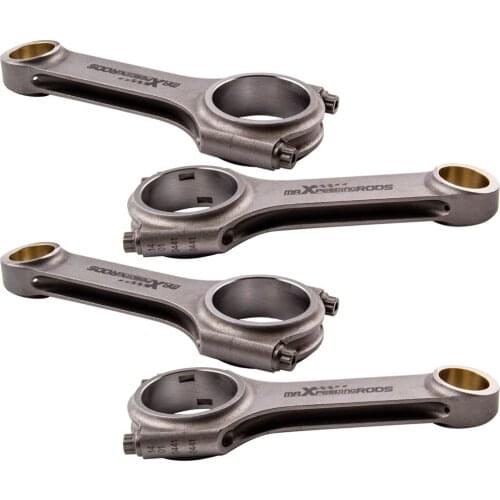 4340 Forged Steel H-Beam Connecting Rod Rods for Ford XFlow Lotus twincam BDA/G 5.23