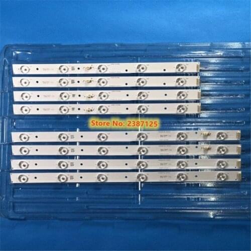 5set=40pcs LED strip for MTV-4029LTA2 LE39PUV3 39DU3000 LED39D11-ZC14-05/02/03/04/01 30339011206 30339011208 30339011207