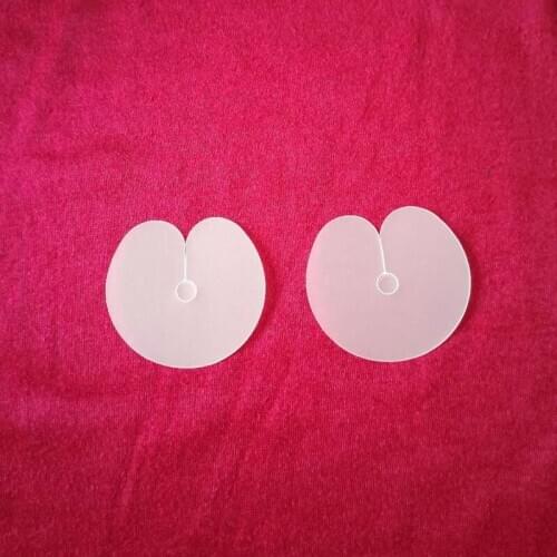 Freeshipping - 2000pcs Single Hole Template / Heat Shield Spacer Separator / Hair Extension Tools