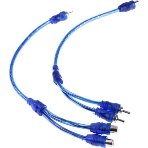 Wearproof 1 Male to 2Female/2 Female to 1 Male Splitter for Car Equipment H054