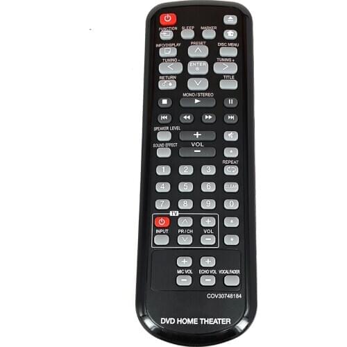 New Original COV30748184 For LG DVD HOME THEATER Remote Control Fernbedienung