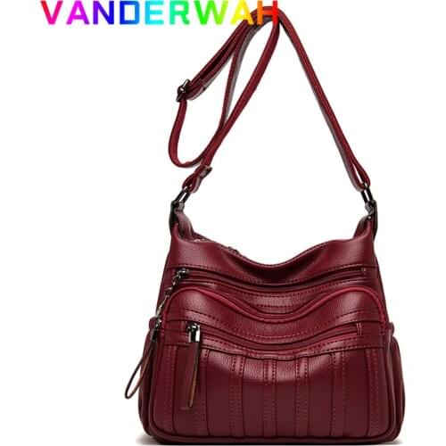 Casual Women Large Capacity Handbag Pu Leather Luxury Designer Shoulder Messenger Bag Ladies High Quality Purses and Handbags