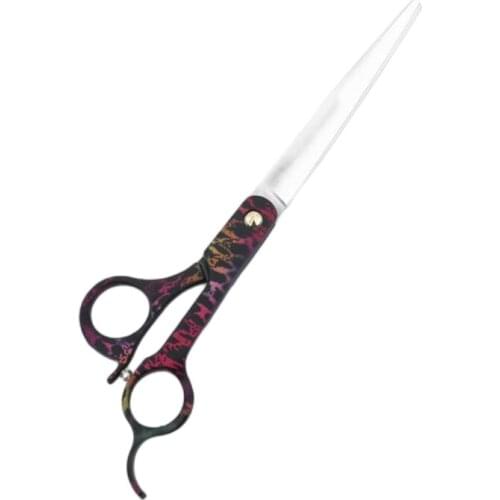 7.5 Inch Japanese Stainless Steel 440C Professional Hair Cutting Dog Grooming Scissors Shears