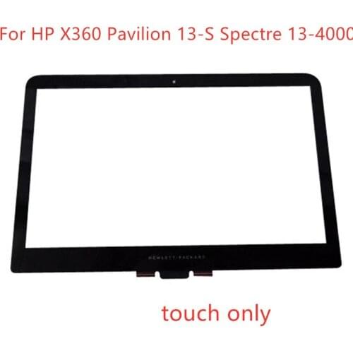New touch glass panel 13.3" For HP X360 Pavilion 13-S series Spectre 13-4000 Touch Digitizer Replacement
