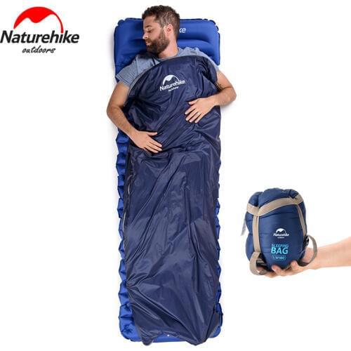 Naturehike Adult Cotton Sleeping Bag Envelope Type Splicing Portable Outdoor Ultralight Sleeping Bag Spring Autumn Camp