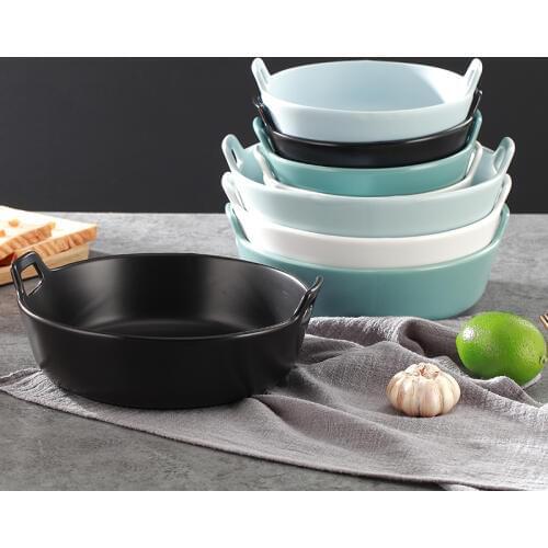 Creative binaural fruit salad bowl home kitchen supplies creative soup bowl