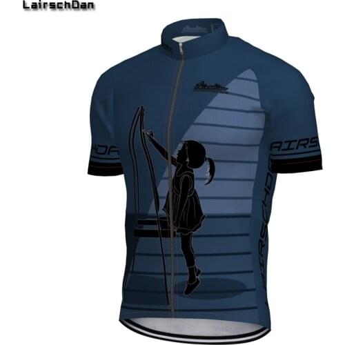 LONG AO Lairschdan 2020 Cool Style Mens Cycling Jerseys Short Sleeve Mountain Bike Clothing Shirts Mtb Enduro Bicycle Jersey