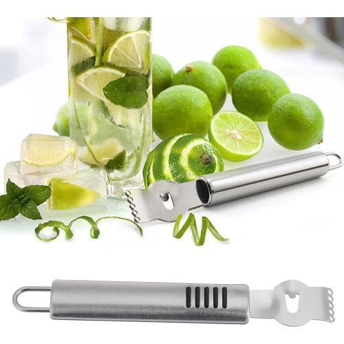 1pc Stainless Steel Lemon Peeler Lime Orange Fruit Citrus Peeler Kitchen Craft Accessories