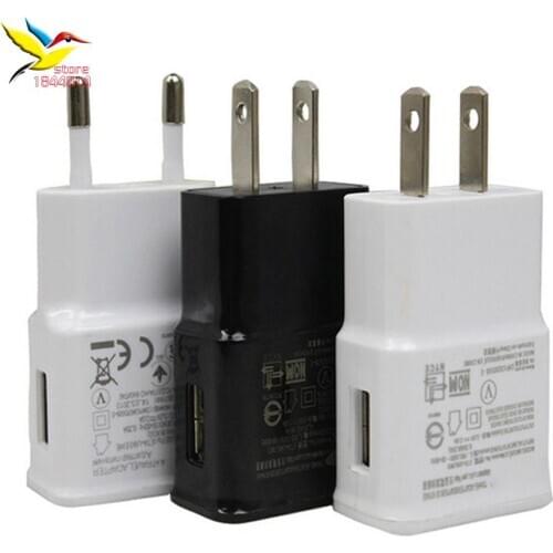 5V 2A EU / US / AC Travel USB Wall Charger for iPhone 7 5 6 plus Samsung Galaxy S3 S4 s5 s6 s7 edge Adapter good quality 500 pcs