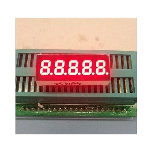 0.23inch 5digits red 8 segment led display 2531AS/2531BS 10pcs