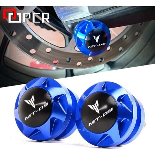 Motorcycle Accessoires CNC Stand screws Frame Swingarm Slider Spools For yamaha MT09 MT 09 Tracer FZ09 2014-2020