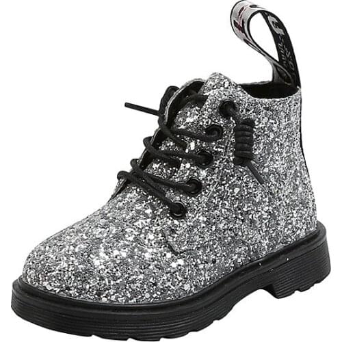 CMSOLO Boots Shoes Big Children Winter New Fashion Shoes Comfortable Kids Boots Anti-Slip Girls Cute Martin Boots Shoes Flat