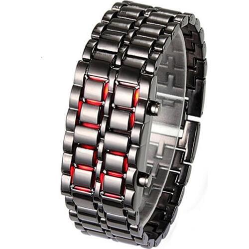 Watch Men Watches Brand Stainless Steel Bracelet LED Sport Clock Relogio Digital Wrist Watch relogio masculino zegarek damski
