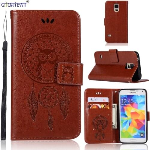 For Samsung Galaxy S5 S 5 G900 Flip Wallet Case SM G903F G900F G900FD G900S G900H G900I Leather Capa G9006V G9008W Card Slot Bag