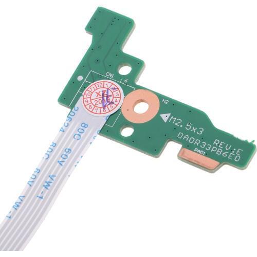 DA0R33PB6E0 Power ON/OFF Switch Button Board with Flex Cable for HP Pavilion G4-2000 G6-2000 Laptop Repair Assembly