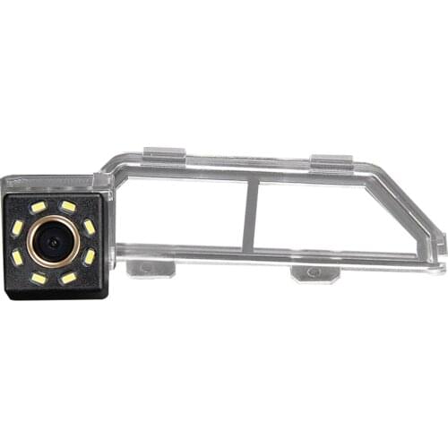 Misayaee Car Rear View Reverse Parking Camera Golden 8 Led for Toyota Verso R20 SportVan 2009-2014 Night Vision Waterproof