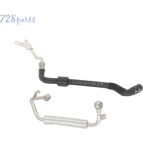 2.0T Turbocharger Coolant Pipe Exhaust Gas Kit Fit For VW Jetta Passat Sharan Tiguan AUDI Q3 Skoda Octavia RS Seat Leon