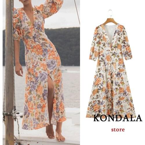 Длинные платья KONDALA China At AliExpress