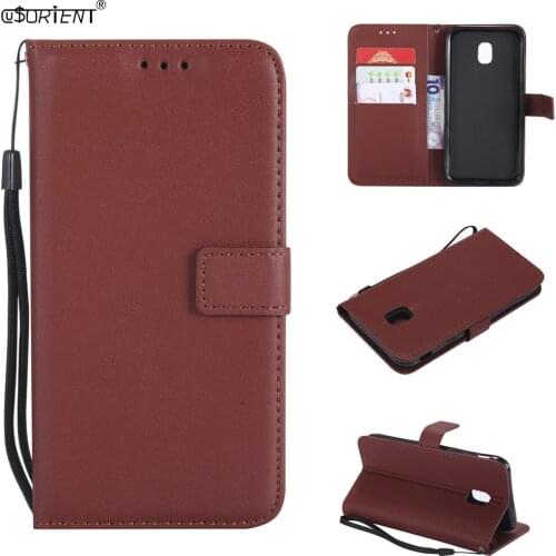 Leather Flip Cover For Samsung Galaxy J5 Pro 2017 Flip Wallet Bumper Case SM-J530F SM-J530F/DS SM-J530FM/DS Card Slot Phone Bag