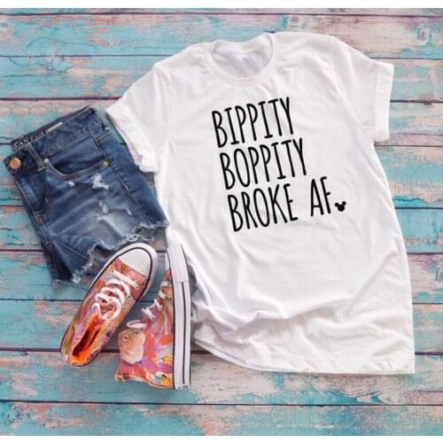 Summer Casual Girl Tees Women Fashion T Shirts Grunge Tumblr Vintage Bippiiy T-Shirt Funny Tops Woman