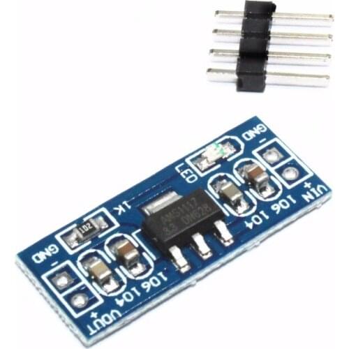 3.3V Power Module, AMS1117-3.3V Power Module, Voltage Conversion Buck Module
