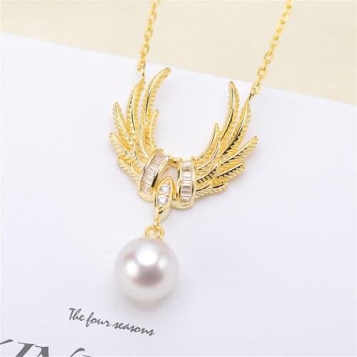 Pure silver Empty set of Necklace Chains For Jewelry Making Diy Supplies Handmade Jewelry Accessories