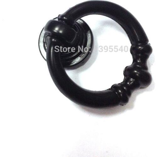 New Black Mediterranean-Style Cabinet Knobs Modern Furniture Cabinet Knobs Sample Drawer Handle&knob Cupboard Closet Bar Pulls