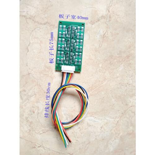 6 Series of Super Capacitor Protection Board, Equalizing Plate, 6 Series of American Farad Capacitor Protection Board