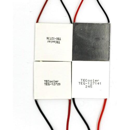 High temperature resistant semiconductor thermoelectric module thermoelectric power generation sheet TEG fireplace fan 30mm 40mm