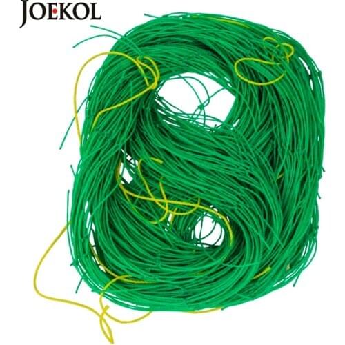 Garden Green Nylon Trellis Netting Mesh 10*10CM Support Climbing Bean Plant Nets Grow Fence Climbing Net Thickened Line