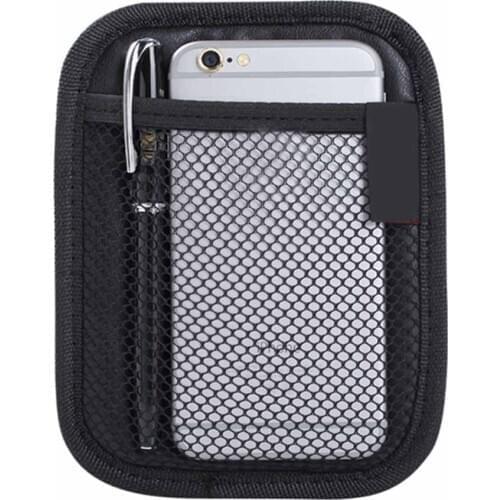 Car Inside Car-mounted Mobile Phone Net Case Box Storage Box Pouch Storage Bags Car Storages Stowing Tidying