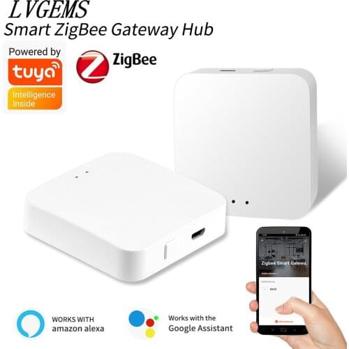 Smart Home Gateway Hub is The Control Center of Zigbee/Bluetooth/WIFI devices to realize whole-house intelligence through Tuya