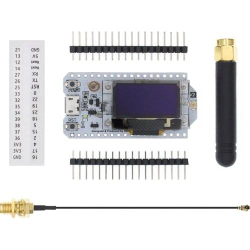 SX1276 SX1278 ESP32 LoRa 868MHz/915MHz/433MHz 0.96 Inch Blue OLED Display Bluetooth WIFI Kit 32 Development Board