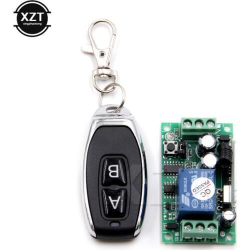 Hot selling Universal Single Learning Code Multi-Function Switch 12V 433mhz Wireless Smart Remote Control for Garage Door