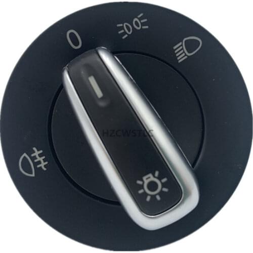 High quality Headlight Fog Lamp Contorl Switch For VW Jetta Golf 5 6 Passat B6 Rabbit Tiguan 3C8941431B 3C8 941 431B