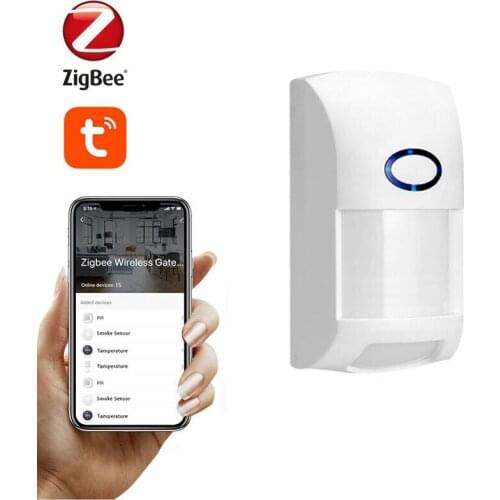 WiFi Infrared Detectors Motion Sensor Tuya Smart Alarm Compatible Wireless Home Security System With Tuya APP Smart Life APP