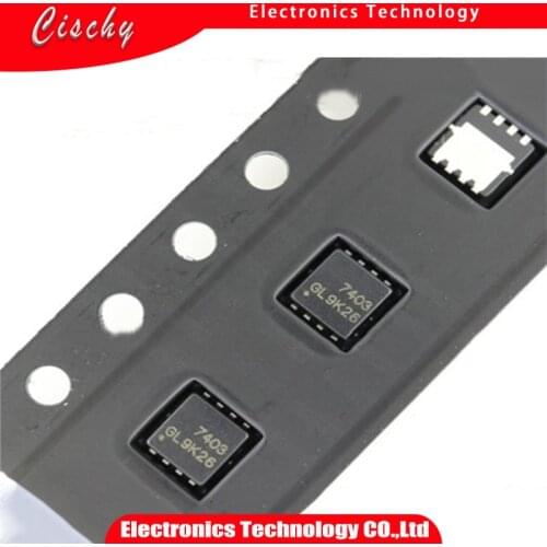 10pcs/lot AON7403 AO7403 7403 QFN MOSFET new