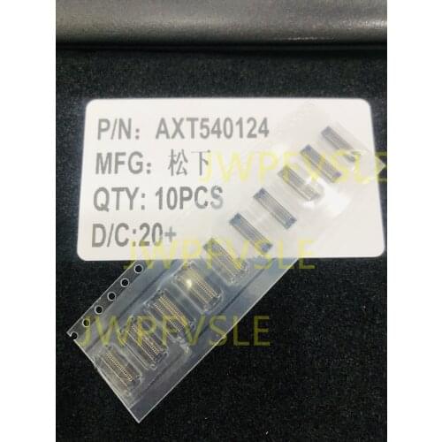 AXT540124 AXT640124 40 Position Connector Socket, Outer Shroud Contacts Surface Mount Gold