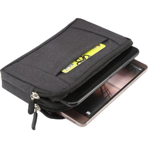 For Motorola Moto G5 E5 G4 G5S G6 Z Play Plus bag fashion Universal Double layer Wallet Case Cover Belt Clip Phone Bags