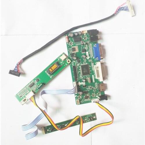 For B141XG09 V2 V3 LCD monitor 14.1" 1024*768 CCFL LVDS 30Pin HDMI-Compatible+VGA+DVI M.NT68676 display controller drive