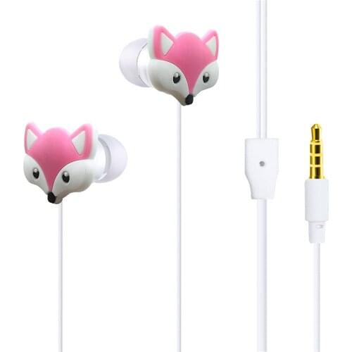 Hot Sale 3.5mm In Ear Earphone headphone headset earbuds Cartoon headphones For Samsung Xiaomi HTC mobile phone