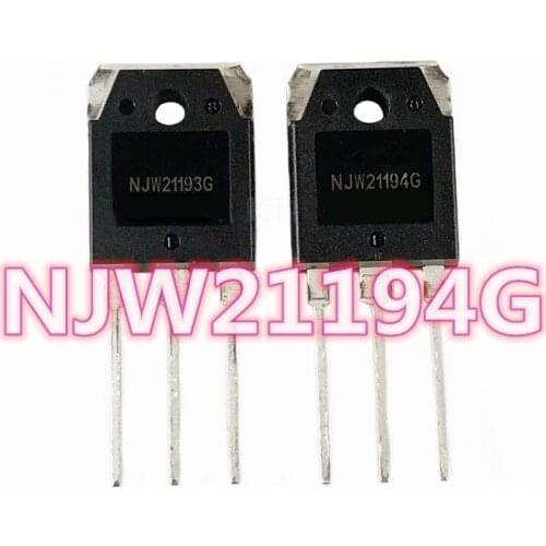 Good quality NJW21193G+NJW21194G TO-3P high-power paired power amplifier tube brand new Free shipping