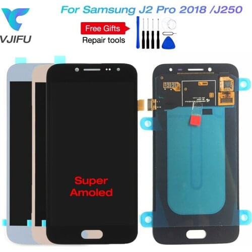 J250 Screen For Samsung Galaxy J2 pro 2018 J250F/DS LCD Display Touch Screen Digitizer assembly for Samsung Grand Prime Pro LCD