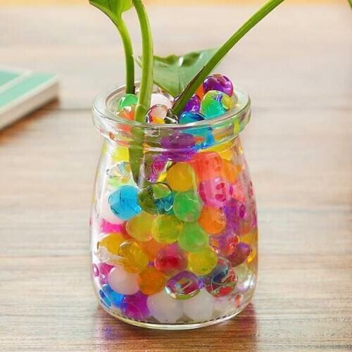 Crystal Soil Hydrogel Gel Polymer Water Beads Flower/Wedding/Decoration Maison Growing Water Balls Big Home Decor