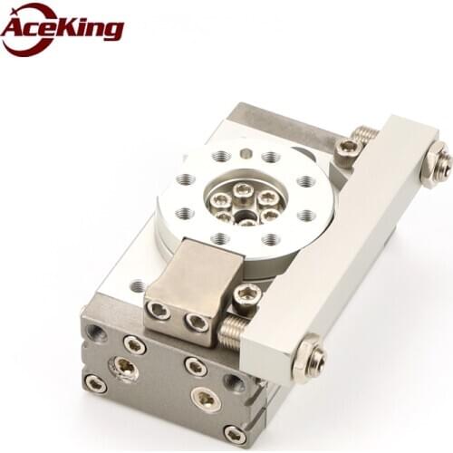 MSQBL2 SMC sliding table angle adjustment 90 degree 180 degree rotating cylinder MSQBL2/MSQAL2-10/20/30/50A-L3 MSQBL2-10A