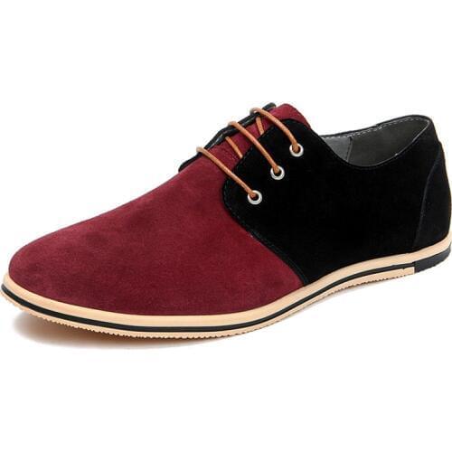 2019 men casual shoes big size 38-48 oxford comfortable leather flat fashion male shoes adult mens fashion shoes A3-15