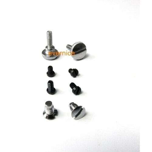 8 Screw Set Foot Needle Plate Feed Dog Needle Set For Juki DDL Single Needle