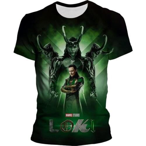 New Marvel Loki Laufeyson 3D Printed T Shirt Men Women Children Shirt Casual Short Sleeve Tops tshirt Summer Cool Tee Clothing