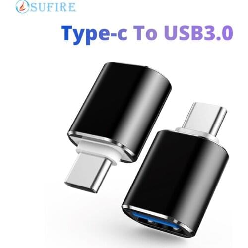 Type C To USB 3.0 OTG Adapter Type-C Male To USB 3.0 Female Converter OTG Connector For Android Phone